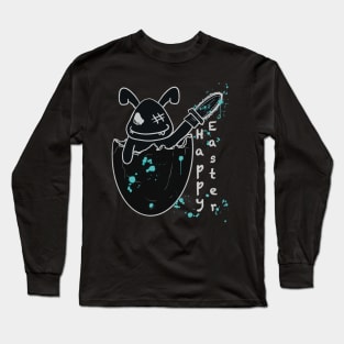 Spooky Easter Bunny Long Sleeve T-Shirt